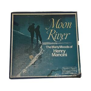 VTG Moon River The Many Moods of Henry Mancini Album Collection Set of 8 LP 's